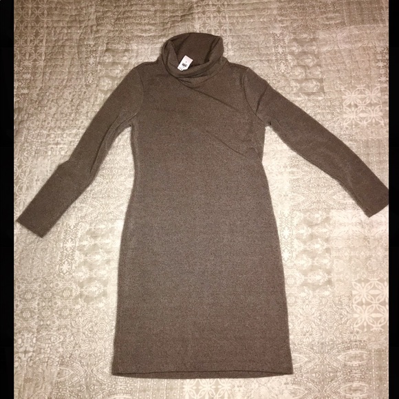 Banana Republic beige cowl neck sweater dress NWT - Picture 8 of 8